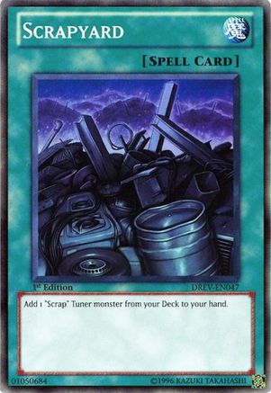 Scrapyard (DREV-EN047) - Duelist Revolution Unlimited Duelist Revolution Yugioh Single Squirtle Squad Card Shop.