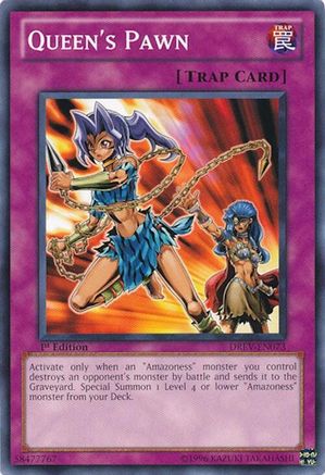 Queen's Pawn (DREV-EN073) - Duelist Revolution 1st Edition Duelist Revolution Yugioh Single Squirtle Squad Card Shop.