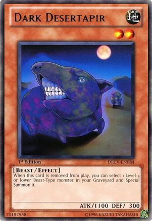 Dark Desertapir (DREV-EN084) - Duelist Revolution Unlimited Duelist Revolution Yugioh Single Squirtle Squad Card Shop.