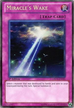 Miracle's Wake (DREV-EN093) - Duelist Revolution Unlimited Duelist Revolution Yugioh Single Squirtle Squad Card Shop.