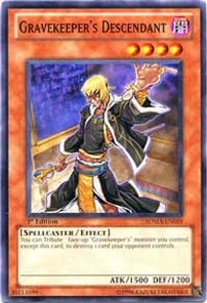 Gravekeeper's Descendant (SDMA-EN019) - Structure Deck: Marik 1st Edition Structure Deck: Marik Yugioh Single Squirtle Squad Card Shop.