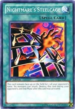 Nightmare's Steelcage (SDMA-EN021) - Structure Deck: Marik Unlimited Structure Deck: Marik Yugioh Single Squirtle Squad Card Shop.