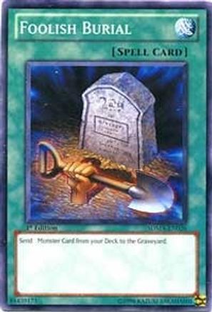 Foolish Burial (SDMA-EN026) - Structure Deck: Marik 1st Edition Structure Deck: Marik Yugioh Single Squirtle Squad Card Shop.