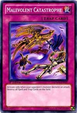 Malevolent Catastrophe (SDMA-EN035) - Structure Deck: Marik 1st Edition Structure Deck: Marik Yugioh Single Squirtle Squad Card Shop.