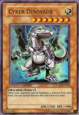Cyber Dinosaur (JUMP-EN024) - Shonen Jump Magazine Promos Limited Shonen Jump Magazine Promos Yugioh Single Squirtle Squad Card Shop.