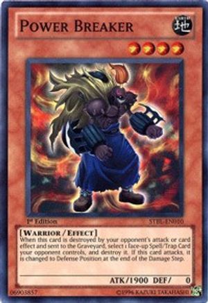 Power Breaker (STBL-EN010) - Starstrike Blast Unlimited Starstrike Blast Yugioh Single Squirtle Squad Card Shop.