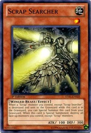 Scrap Searcher (STBL-EN025) - Starstrike Blast Unlimited Starstrike Blast Yugioh Single Squirtle Squad Card Shop.
