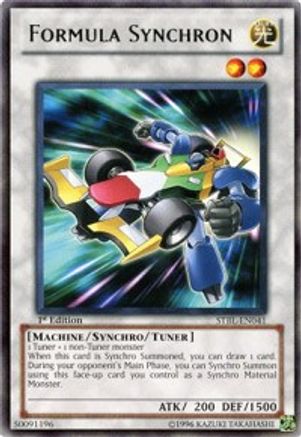 Formula Synchron (STBL-EN041) - Starstrike Blast 1st Edition Starstrike Blast Yugioh Single Squirtle Squad Card Shop.