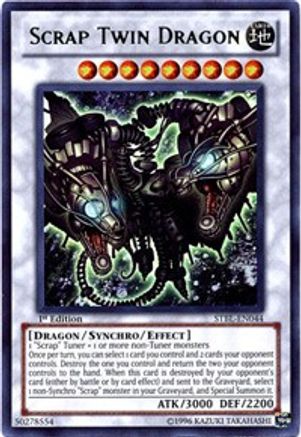 Scrap Twin Dragon (STBL-EN044) - Starstrike Blast Unlimited Starstrike Blast Yugioh Single Squirtle Squad Card Shop.