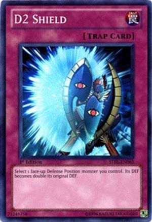 D2 Shield (STBL-EN063) - Starstrike Blast 1st Edition Starstrike Blast Yugioh Single Squirtle Squad Card Shop.