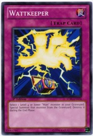 Wattkeeper (STBL-EN074) - Starstrike Blast Unlimited Starstrike Blast Yugioh Single Squirtle Squad Card Shop.
