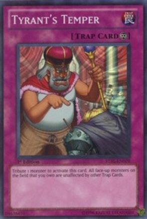 Tyrant's Temper (STBL-EN079) - Starstrike Blast 1st Edition Starstrike Blast Yugioh Single Squirtle Squad Card Shop.