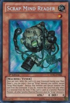 Scrap Mind Reader (STBL-EN084) - Starstrike Blast 1st Edition Starstrike Blast Yugioh Single Squirtle Squad Card Shop.