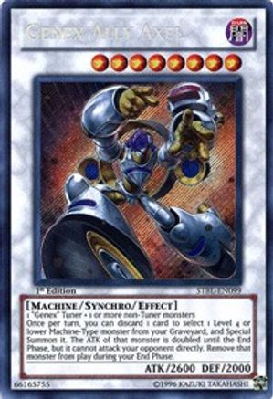 Genex Ally Axel (STBL-EN099) - Starstrike Blast 1st Edition Starstrike Blast Yugioh Single Squirtle Squad Card Shop.