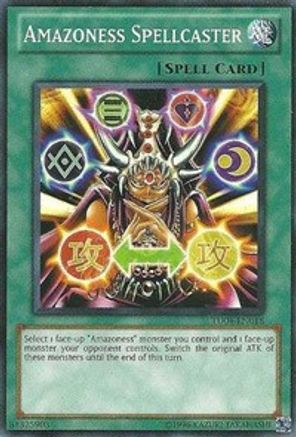 Amazoness Spellcaster (TU04-EN018) - Turbo Pack: Booster Four Unlimited Turbo Pack: Booster Four Yugioh Single Squirtle Squad Card Shop.
