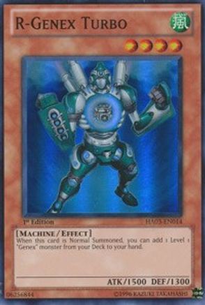 R-Genex Turbo (HA03-EN014) - Hidden Arsenal 3 Unlimited Hidden Arsenal 3 Yugioh Single Squirtle Squad Card Shop.