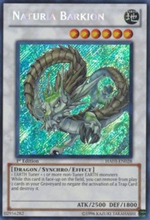 Naturia Barkion (HA03-EN028) - Hidden Arsenal 3 Unlimited Hidden Arsenal 3 Yugioh Single Squirtle Squad Card Shop.