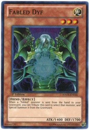 Fabled Dyf (HA03-EN036) - Hidden Arsenal 3 1st Edition Hidden Arsenal 3 Yugioh Single Squirtle Squad Card Shop.