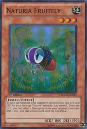 Naturia Fruitfly (HA03-EN043) - Hidden Arsenal 3 Unlimited Hidden Arsenal 3 Yugioh Single Squirtle Squad Card Shop.