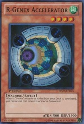 R-Genex Accelerator (HA03-EN045) - Hidden Arsenal 3 Unlimited Hidden Arsenal 3 Yugioh Single Squirtle Squad Card Shop.