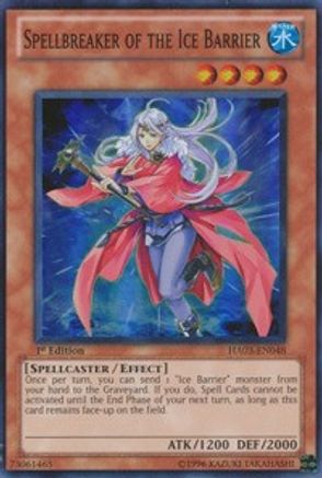 Spellbreaker of the Ice Barrier (HA03-EN048) - Hidden Arsenal 3 1st Edition Hidden Arsenal 3 Yugioh Single Squirtle Squad Card Shop.