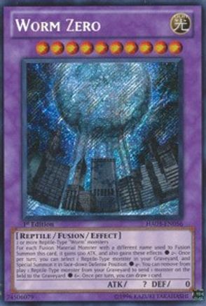 Worm Zero (HA03-EN056) - Hidden Arsenal 3 1st Edition Hidden Arsenal 3 Yugioh Single Squirtle Squad Card Shop.