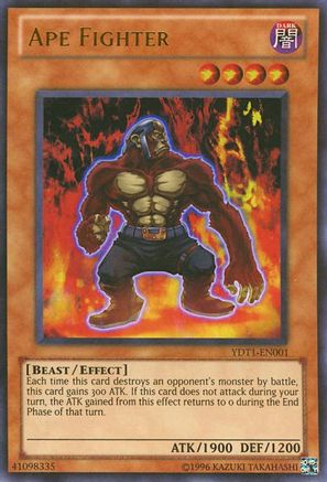 Ape Fighter (5D's Duel Transer) (YDT1-EN001) - Yu-Gi-Oh! Video Game Promotional Cards Unlimited Yu-Gi-Oh! Video Game Promotional Cards Yugioh Single Squirtle Squad Card Shop.