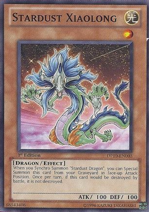 Stardust Xiaolong (DP10-EN003) - Duelist Pack 10: Yusei 3 1st Edition Duelist Pack 10: Yusei 3 Yugioh Single Squirtle Squad Card Shop.