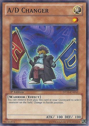 A/D Changer (DP10-EN010) - Duelist Pack 10: Yusei 3 Unlimited Duelist Pack 10: Yusei 3 Yugioh Single Squirtle Squad Card Shop.