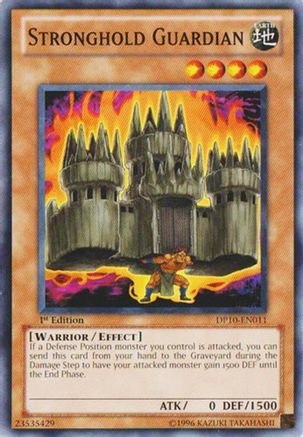 Stronghold Guardian (DP10-EN011) - Duelist Pack 10: Yusei 3 Unlimited Duelist Pack 10: Yusei 3 Yugioh Single Squirtle Squad Card Shop.