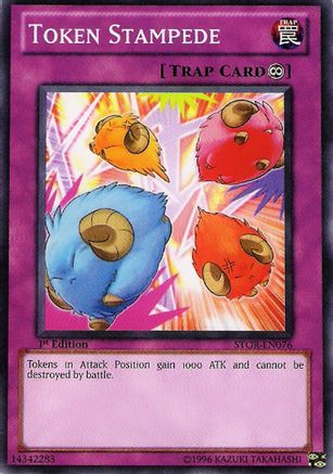 Token Stampede (STOR-EN076) - Storm of Ragnarok Unlimited Storm of Ragnarok Yugioh Single Squirtle Squad Card Shop.