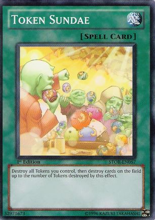 Token Sundae (STOR-EN057) - Storm of Ragnarok Unlimited Storm of Ragnarok Yugioh Single Squirtle Squad Card Shop.