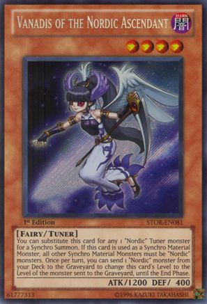 Vanadis of the Nordic Ascendant (STOR-EN081) - Storm of Ragnarok Unlimited Storm of Ragnarok Yugioh Single Squirtle Squad Card Shop.