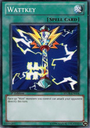 Wattkey (STOR-EN054) - Storm of Ragnarok Unlimited Storm of Ragnarok Yugioh Single Squirtle Squad Card Shop.