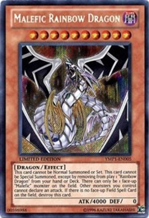 Malefic Rainbow Dragon (YMP1-EN005) - Bonds Beyond Time Movie Pack Limited Bonds Beyond Time Movie Pack Yugioh Single Squirtle Squad Card Shop.