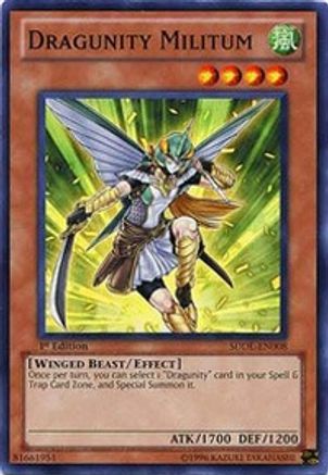 Dragunity Militum (SDDL-EN008) - Structure Deck: Dragunity Legion Unlimited Structure Deck: Dragunity Legion Yugioh Single Squirtle Squad Card Shop.