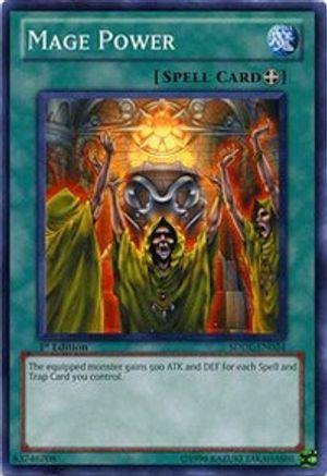 Mage Power (SDDL-EN024) - Structure Deck: Dragunity Legion Unlimited Structure Deck: Dragunity Legion Yugioh Single Squirtle Squad Card Shop.