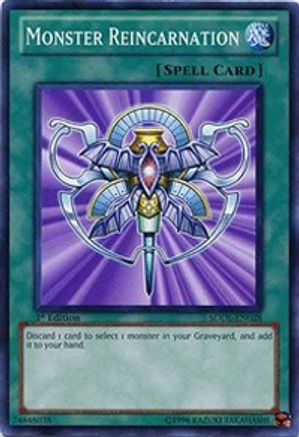 Monster Reincarnation (SDDL-EN028) - Structure Deck: Dragunity Legion Unlimited Structure Deck: Dragunity Legion Yugioh Single Squirtle Squad Card Shop.
