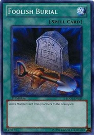 Foolish Burial (SDDL-EN029) - Structure Deck: Dragunity Legion Unlimited Structure Deck: Dragunity Legion Yugioh Single Squirtle Squad Card Shop.