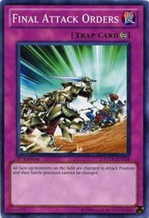 Final Attack Orders (SDDL-EN034) - Structure Deck: Dragunity Legion 1st Edition Structure Deck: Dragunity Legion Yugioh Single Squirtle Squad Card Shop.