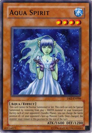Aqua Spirit (DB2-EN006) - Dark Beginning 2 Unlimited Dark Beginning 2 Yugioh Single Squirtle Squad Card Shop.