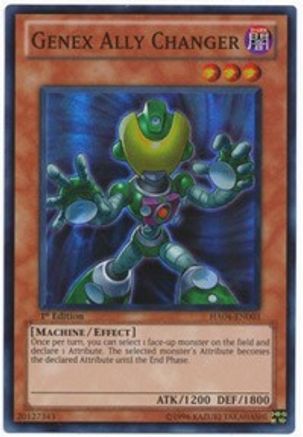 Genex Ally Changer (HA04-EN003) - Hidden Arsenal 4 Unlimited Hidden Arsenal 4 Yugioh Single Squirtle Squad Card Shop.