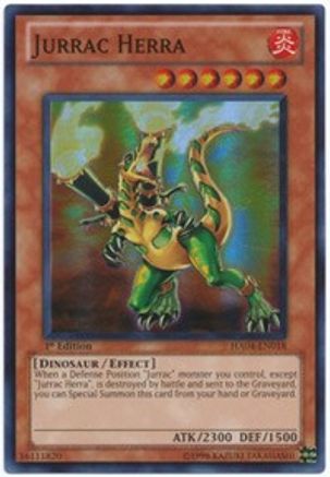 Jurrac Herra (HA04-EN018) - Hidden Arsenal 4 Unlimited Hidden Arsenal 4 Yugioh Single Squirtle Squad Card Shop.