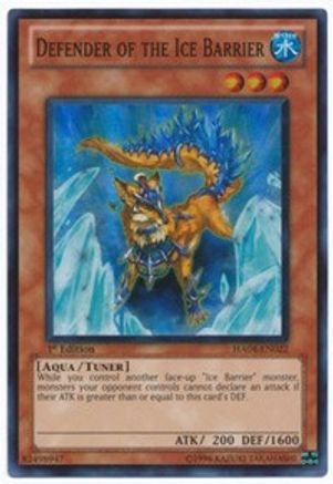 Defender of the Ice Barrier (HA04-EN022) - Hidden Arsenal 4 1st Edition Hidden Arsenal 4 Yugioh Single Squirtle Squad Card Shop.