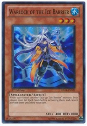 Warlock of the Ice Barrier (HA04-EN023) - Hidden Arsenal 4 1st Edition Hidden Arsenal 4 Yugioh Single Squirtle Squad Card Shop.