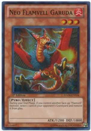 Neo Flamvell Garuda (HA04-EN034) - Hidden Arsenal 4 1st Edition Hidden Arsenal 4 Yugioh Single Squirtle Squad Card Shop.