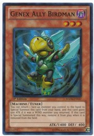 Genex Ally Birdman (HA04-EN037) - Hidden Arsenal 4 Unlimited Hidden Arsenal 4 Yugioh Single Squirtle Squad Card Shop.
