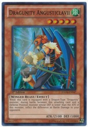 Dragunity Angusticlavii (HA04-EN047) - Hidden Arsenal 4 1st Edition Hidden Arsenal 4 Yugioh Single Squirtle Squad Card Shop.