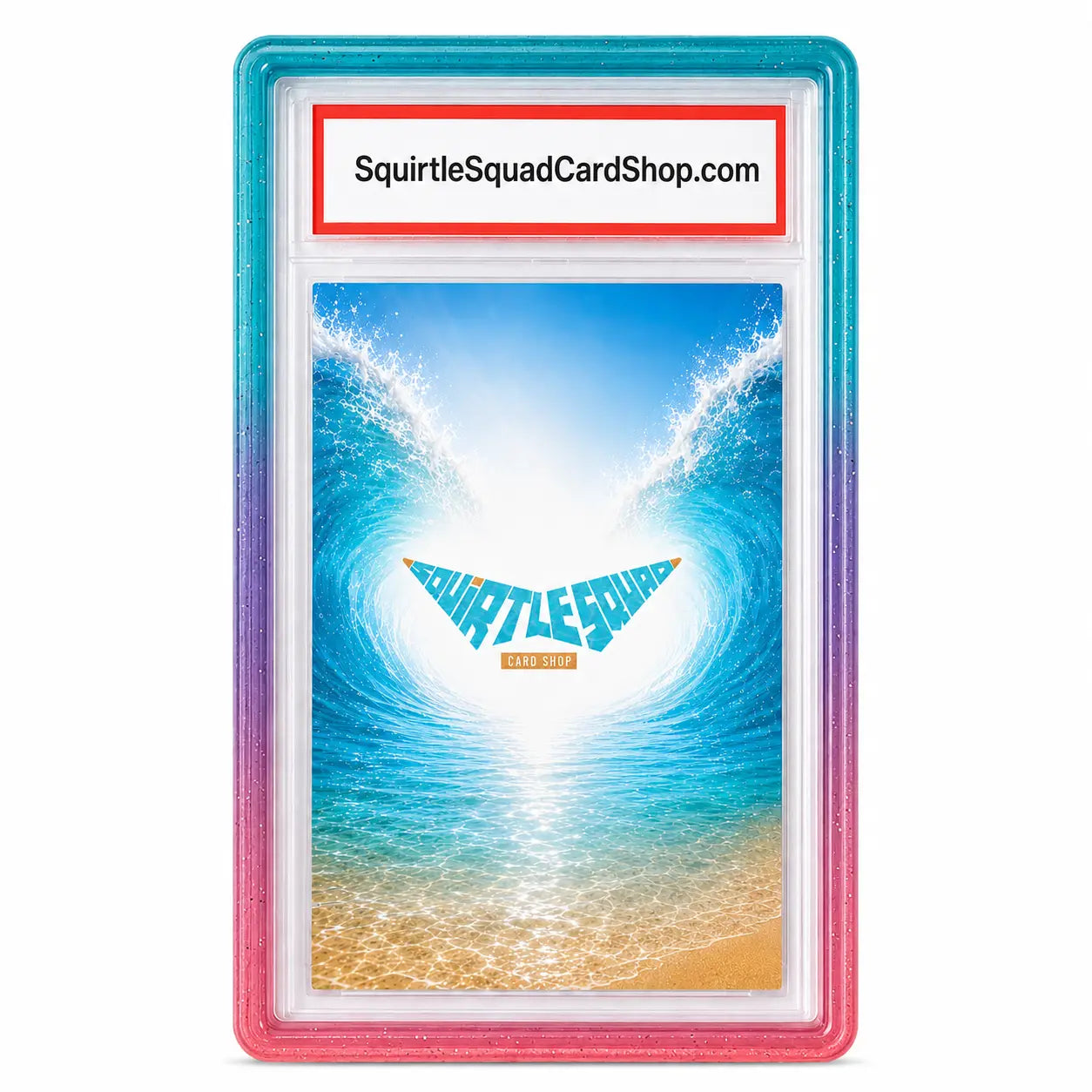 SLAB GUARDS - PINK / PURPLE / TURQUOISE - CLEAR RADIANT - HARD Squirtle Squad Card Shop. Squirtle Squad Card Shop.