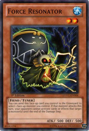 Force Resonator (EXVC-EN006) - Extreme Victory Unlimited Extreme Victory Yugioh Single Squirtle Squad Card Shop.